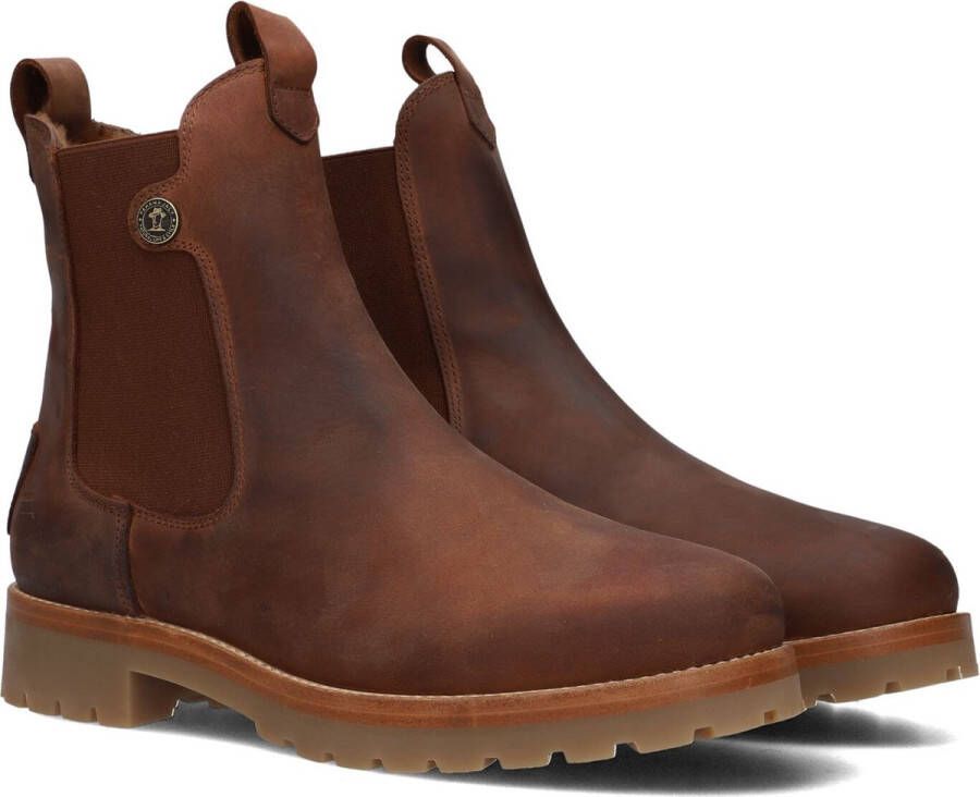 Panama Jack Francesca Igloo Chelsea boots Enkellaarsjes Dames Bruin