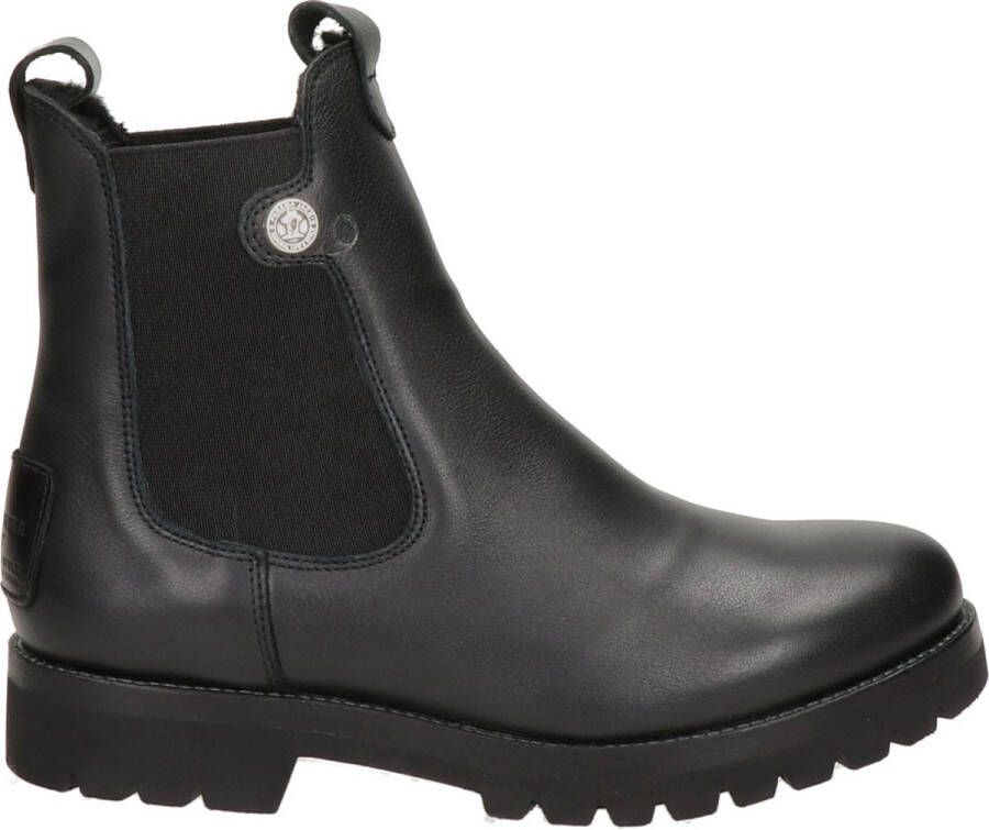 Panama Jack Francesca Igloo Chelsea boots Enkellaarsjes Dames Zwart