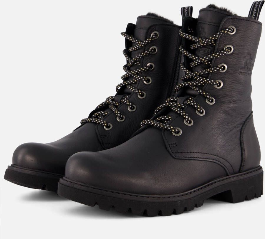 Panama Jack Frisia B1 veterboots zwart Leer Dames