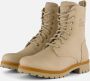 PANAMA JACK nubuck veterboots beige Nubuck Veterboots Dames - Thumbnail 4