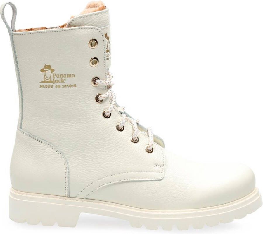 Panama Jack Veterboot Frisia B4 Blanco Crème Warm Gevoerd