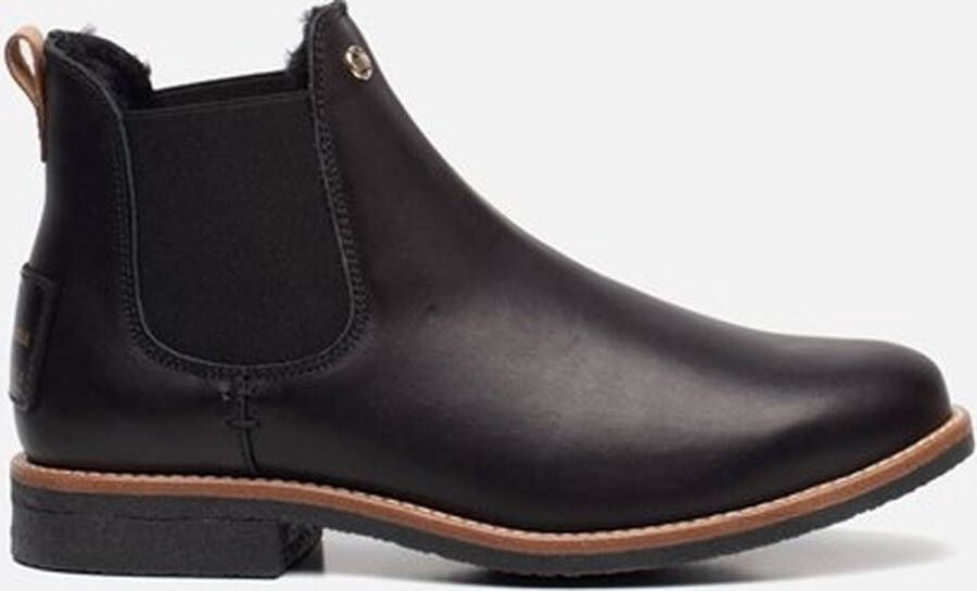 Panama Jack Stijlvolle Chelsea Boots voor de winter Black Dames