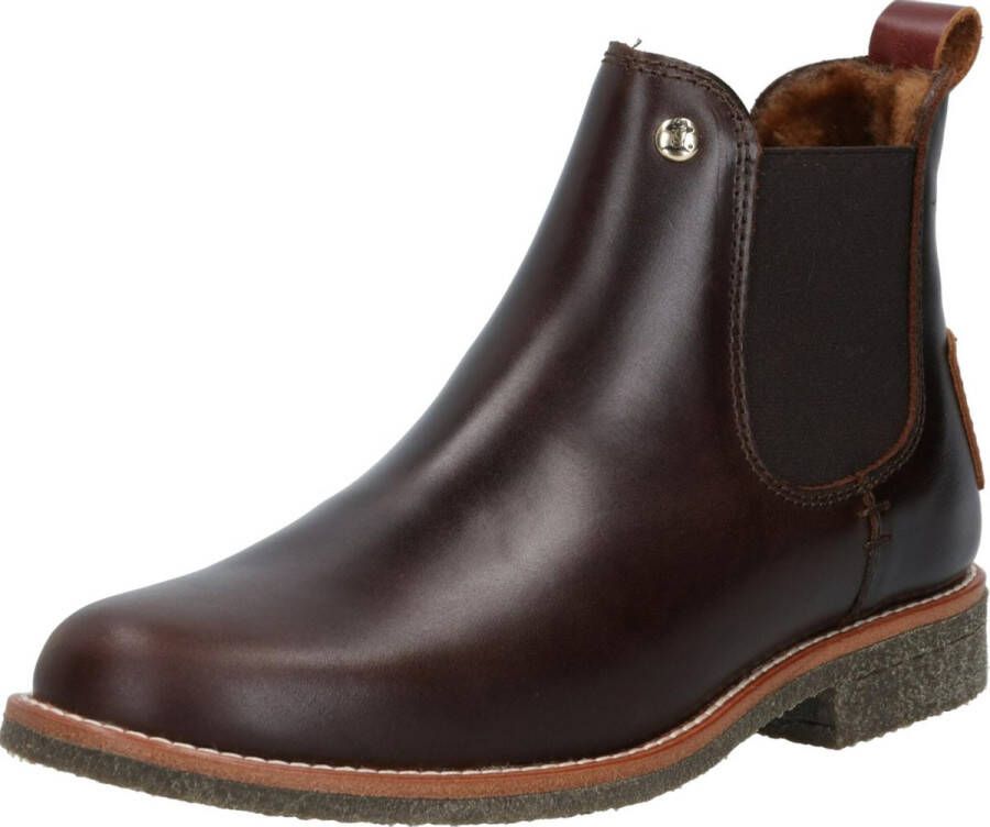 Panama Jack Giordana Igloo Brk B1 Chelsea boots bruin Dames Leer