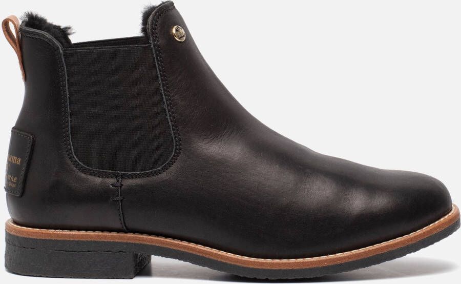 Panama Jack Stijlvolle Chelsea Boots voor de winter Black Dames