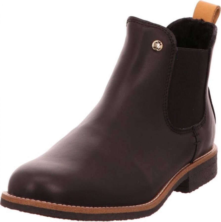 Panama Jack Stijlvolle Chelsea Boots voor de winter Black Dames