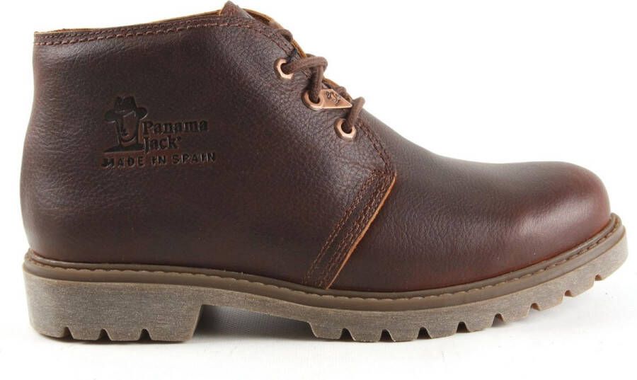 Panama Jack Heren Veterschoenen Panama C44 Napa Grass Castano Chestnut Bruin