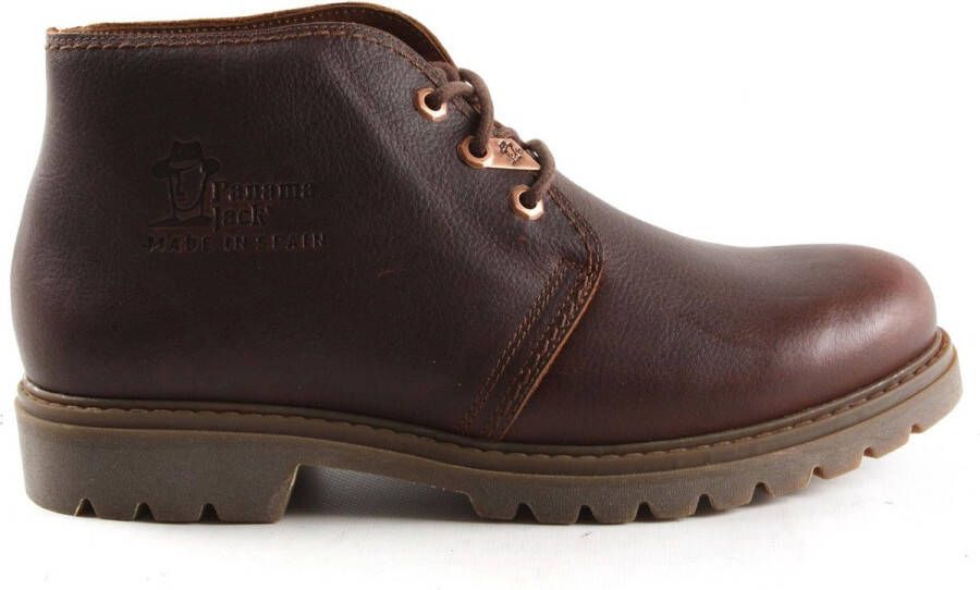 Panama Jack Heren Veterschoenen Panama C44 Napa Grass Castano Chestnut Bruin