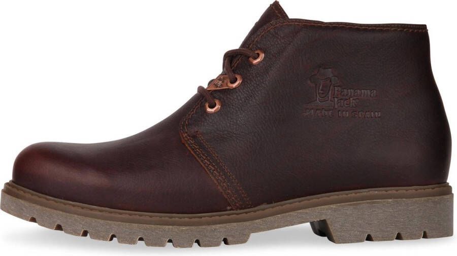 Panama Jack Heren Veterschoenen Panama C44 Napa Grass Castano Chestnut Bruin