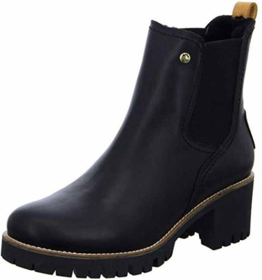 Panama Jack Pia Trav B1 Chelsea boots zwart Leer Dames