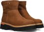 Panama Jack Bruine Nubuck Enkellaarzen Laia B1 Brown Dames - Thumbnail 2