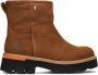 Panama Jack Bruine Nubuck Enkellaarzen Laia B1 Brown Dames - Thumbnail 2