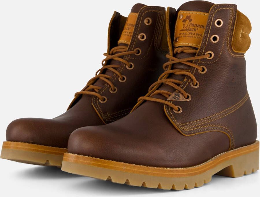 Panama Jack Veterschoenen hakken veterschoenen outdoor schoen met decoratieve naden - Foto 2