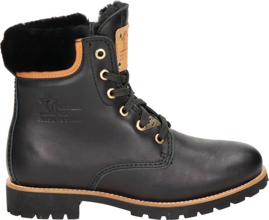 Panama Jack Panama 03 Veterboots Dames -Zwart