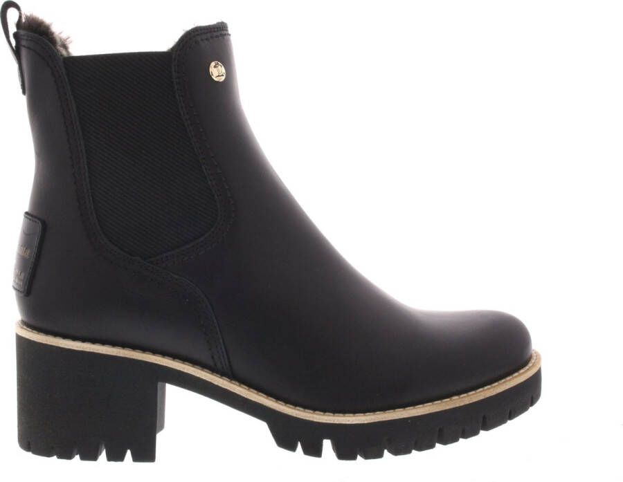 Panama Jack Pia Trav B1 Chelsea boots zwart Leer Dames