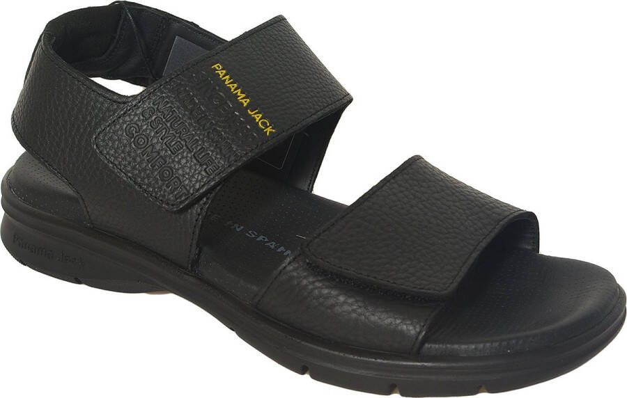 Panama Jack Rusell sandalen napa grass negro black