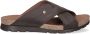 Panama Jack Salman slippers napa grass marron brown - Thumbnail 1