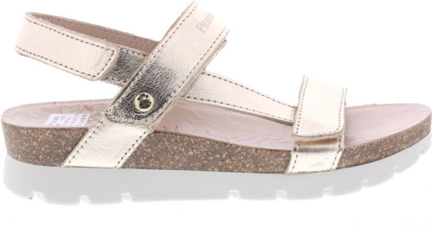 Panama Jack Selam Shine sandalen goud