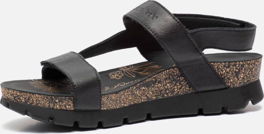 Panama Jack Selma B4 Sandalen zwart Leer Dames