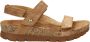 Panama Jack Platte Sandalen voor Vrouwen Brown Dames - Thumbnail 1