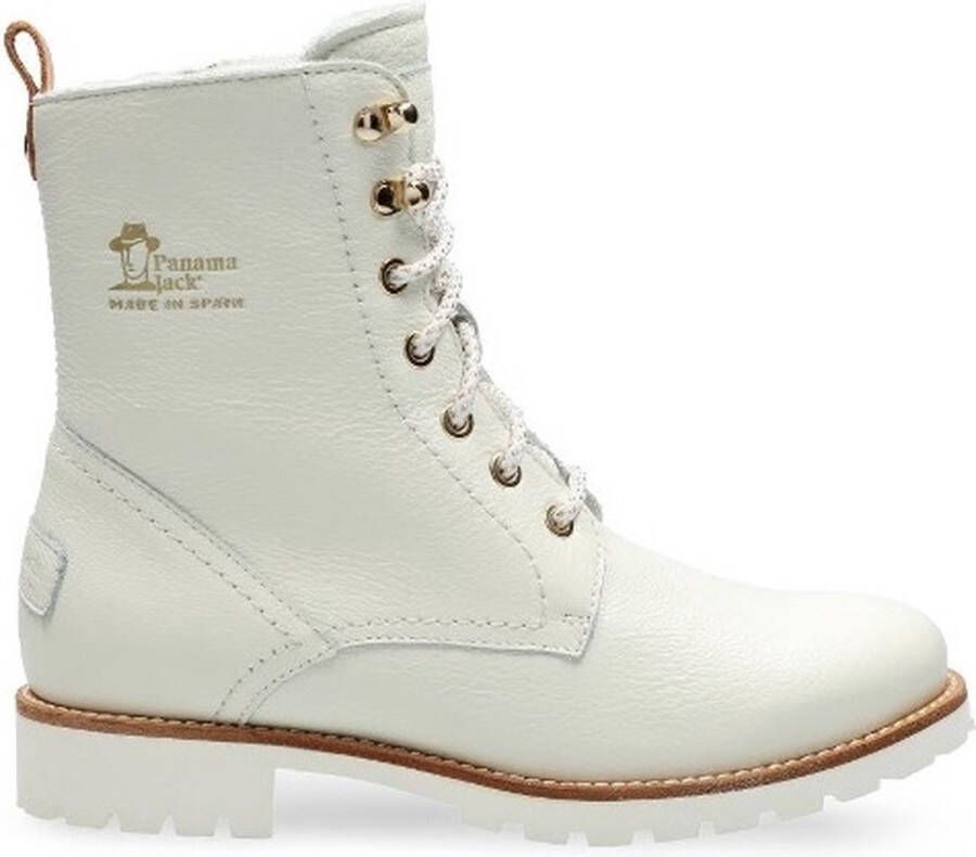 Panama Jack Veterboot Fara Igloo Trav B3 Blanco Crème Vacht Gevoerd 6½