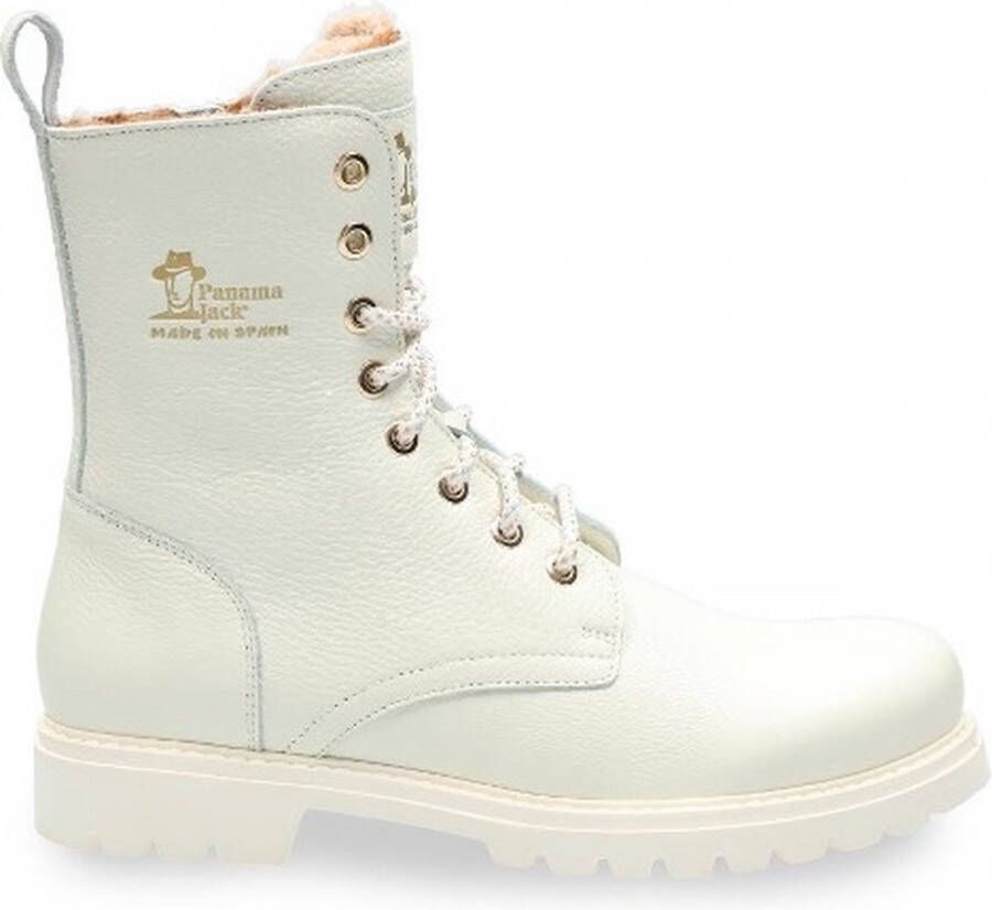 Panama Jack Veterboot Frisia B4 Blanco Crème Warm Gevoerd