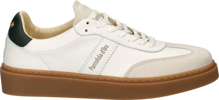 Pantofola D'Oro Casual Leren Lage Sneakers White Heren