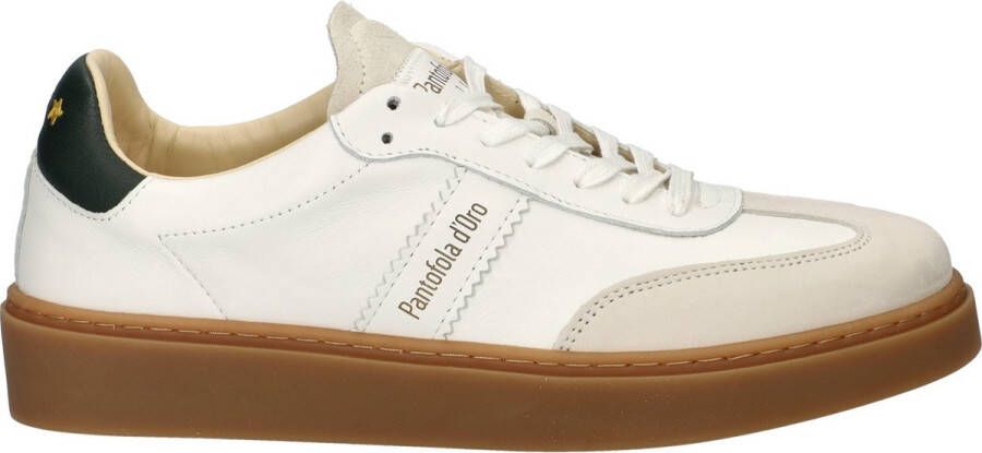 Pantofola D'Oro Casual Leren Lage Sneakers White Heren