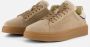 Pantofola d'Oro Elba Low Sneakers Leren Sneaker Heren Beige - Thumbnail 1