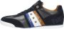 Pantofola d'Oro Imola Sneakers Heren Leren Veterschoenen Blauw - Thumbnail 1