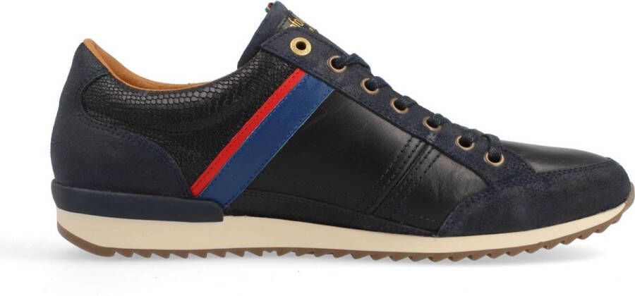 Pantofola d'Oro Matera Sneakers Heren Leren Veterschoenen Blauw