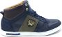 Pantofola d'Oro Sneakers in blauw voor Heren Milito Uomo Mid - Thumbnail 1