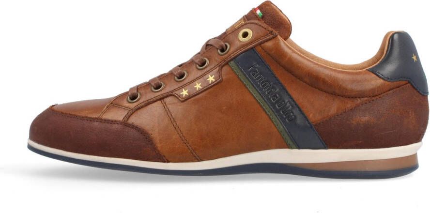 Pantofola d'Oro ROMA Sneaker Veterschoen Heren Cognac