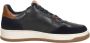 Pantofola d'Oro Sirmione Low Sneakers Leren Sneaker Heren Blauw - Thumbnail 1