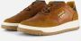 Pantofola d'Oro Sirmione Low Sneakers Leren Sneaker Heren Cognac - Thumbnail 1