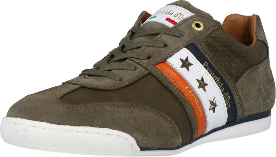 Pantofola d'Oro IMOLA COLORE Sneaker Veterschoen Heren Olijf Groen