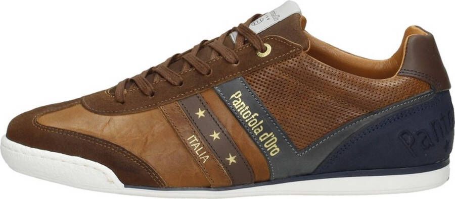 Pantofola d'Oro Vasto Veterschoenen Laag cognac