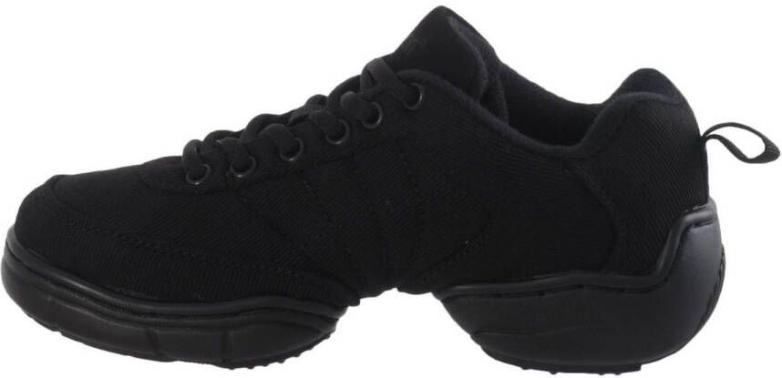 Papillon Danssneakers Splitzool Dames Zwart