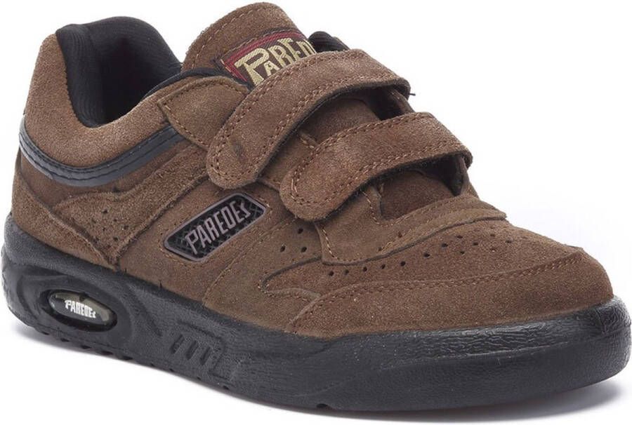 Paredes Ecologico Serraje Velcro Sneakers Bruin Man