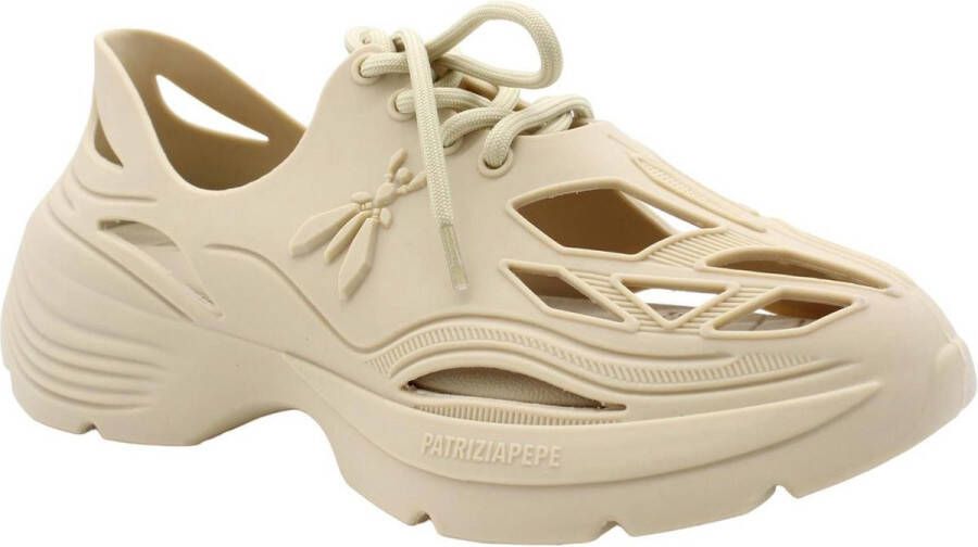 PATRIZIA PEPE Schoenen Gummy Pepe Sneakers Beige Dames