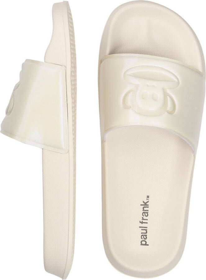 Paul Frank Flip-Flop Slide Female White 37 Slippers