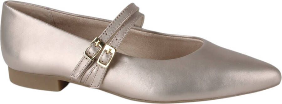 Paul Green 1022-197 dames ballerina's (5) metallic