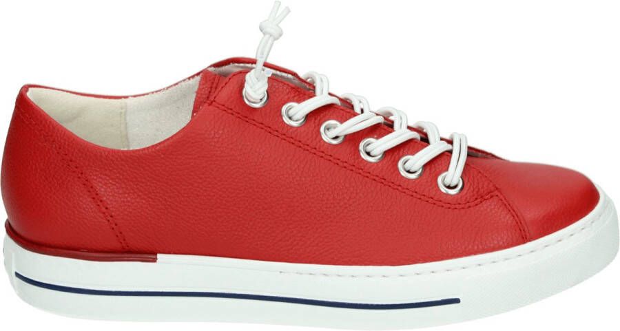 Paul Green 4081 Lage sneakersDames sneakers Rood