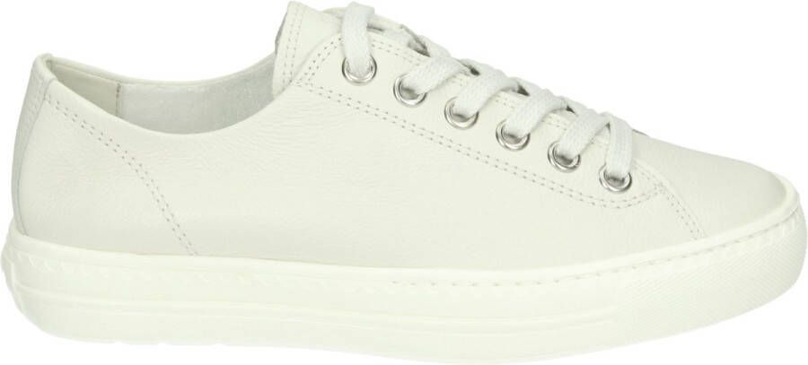 Paul Green 4704 Volwassenen Lage sneakers Kleur Wit beige