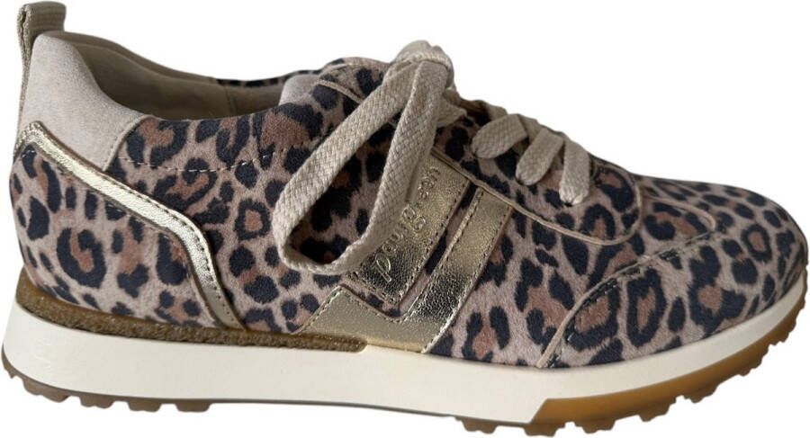 PAUL GREEN Lage Sneakers Dames 5392 Maat: 37 5 Materiaal: Suède Kleur: Bruin