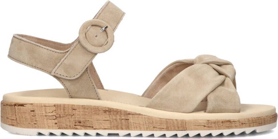 Paul Green 6105 Sandalen Dames Beige