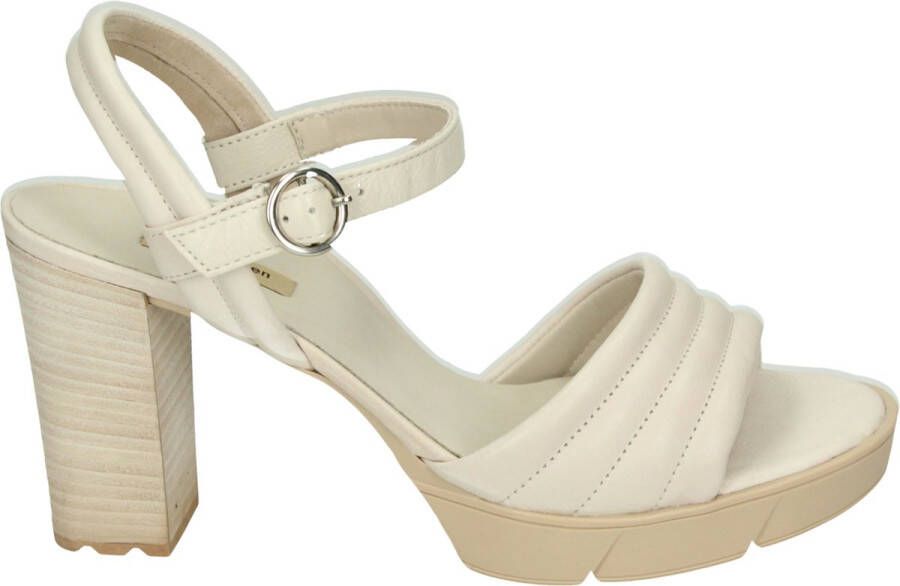 Paul Green 7928 Volwassenen Sandalen met hakDames Sandalen Wit beige