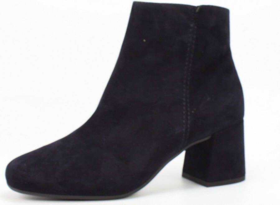 Paul Green 8101 Enkellaarsjes Enkelboots met rits Dames Blauw