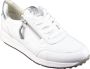 Paul Green Witte Lage Sneakers met Zilveren Accenten White Dames - Thumbnail 8