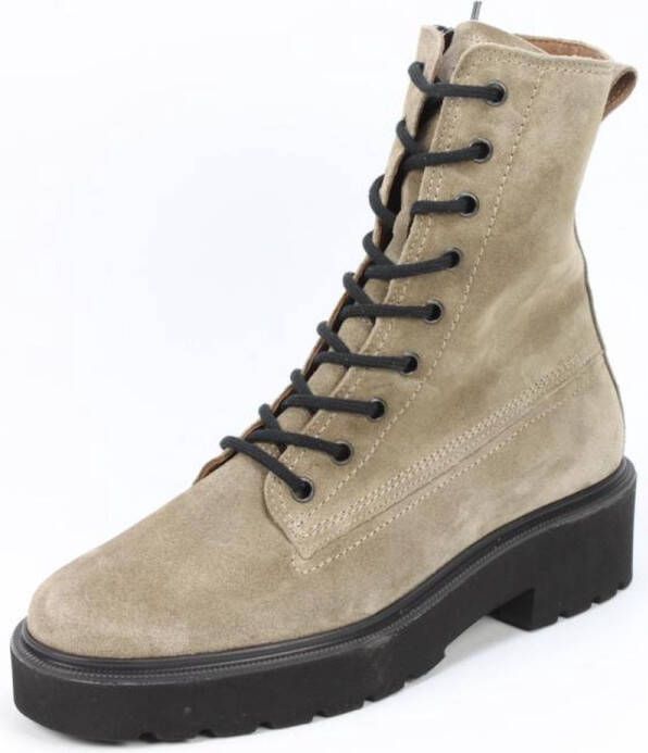 Paul Green Beige Veterschoenen