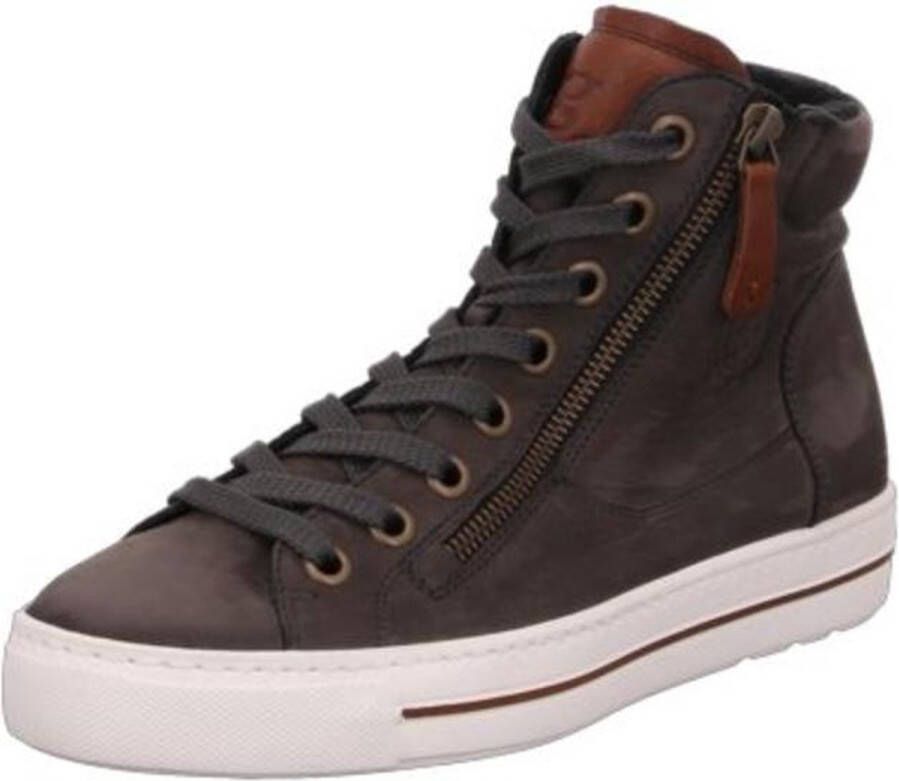 Paul Green Plateausneakers lace-up boots high top sneaker with practical outer zipper